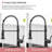 AWZTOO Pull Down Kitchen Faucet-55622573