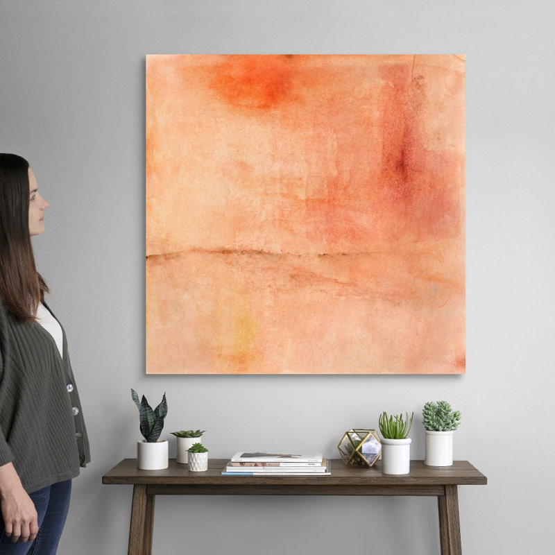 «Autumn Tint of Gold» par Michelle Oppenheimer - reproduction d'art, Toile tendue, H 36 po x l 36 po x P 1,25 po