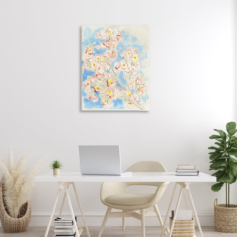 Art mural simple sur toile, par June Erica Vess, H 40 po x l 30 po