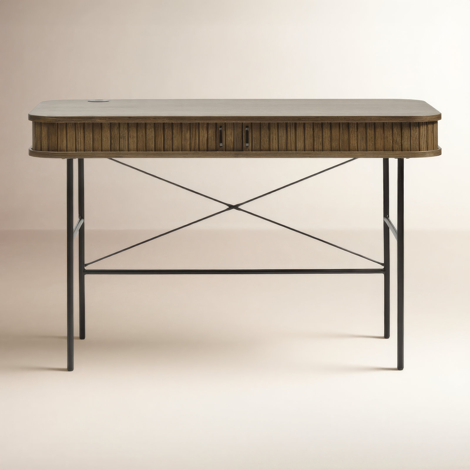 Iris Writing Desk, Smoked Oak