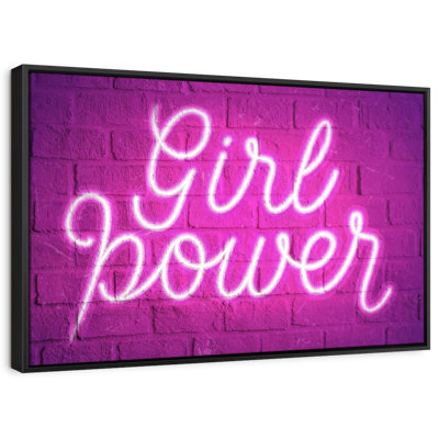 Enseigne néon Tergel Girl Power