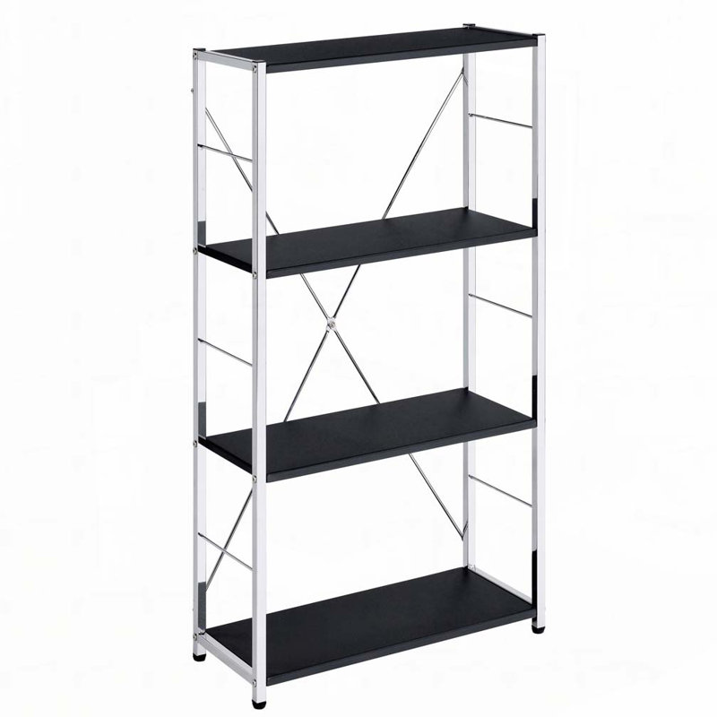 Open Storage Shelf 4-tier Bookcase