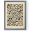 "Graphic Notes" par Paul Cezanne - reproduction d'art encadrée-809506220-809506229