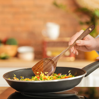 4-Piece Premium Teak Wood Spatula Set