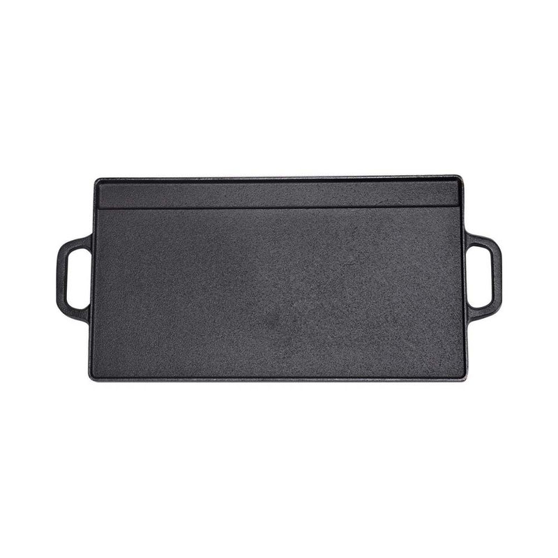 Dodge 23cm Non-Stick Cast Iron Reversible Grill / Griddle