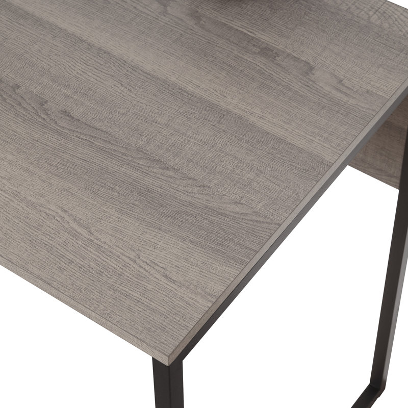Joziah L-Shaped Writing Desk with Power Outlet