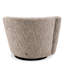 Fauteuil demi-tonneau pivotant rembourré Colin-98407523