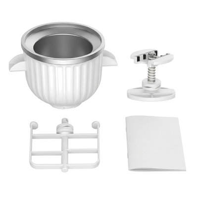 2 Qt Ice Cream Maker Attachment Compatible with KitchenAid 4.5-7 Qt Stand Mixers, Leak-Proof Freeze Bowl, Fits Tilt-Head and Bowl-Lift