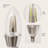 5W E14 LED Candle Light Bulb, Warm White Non-Dimmable Clear Candle Light Bulb