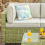 Chaise de patio avec coussins Dovie