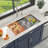 Undermount Double Bowl Workstation Kitchen Sink-122919461-129160740