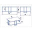 Mario Abstract Coffee Table with Storage
