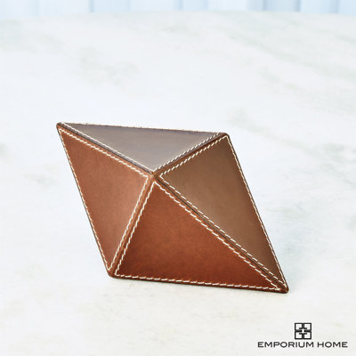 Emporium Home Emporium Home Leather Octahedron Saddle