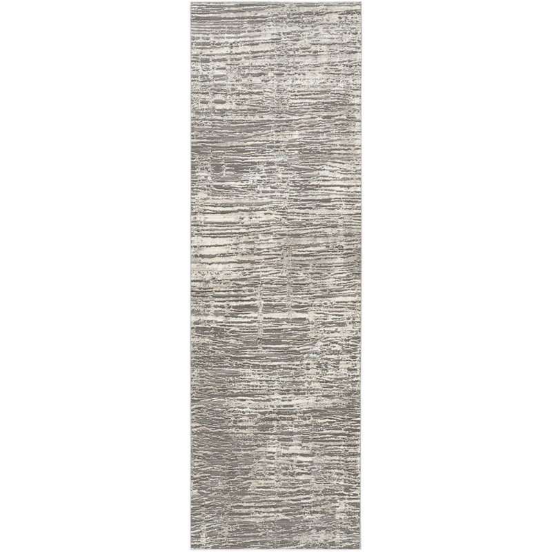 Ivaline Modern Abstract Sustainable Woven Area Rug, Runner 2'2" x 8'