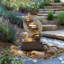 Weather Resistant Floor Fountain with Light