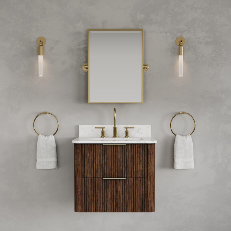 Ensemble de meuble-lavabo flottant Clapp, 24"