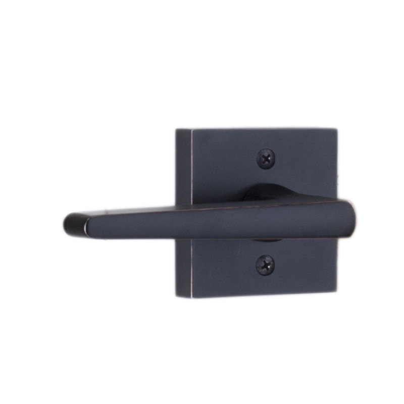 Philtower Single Dummy Door Lever, Oil Rubbed Bronze