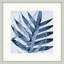 Layered Indigo Foliage 1 Print