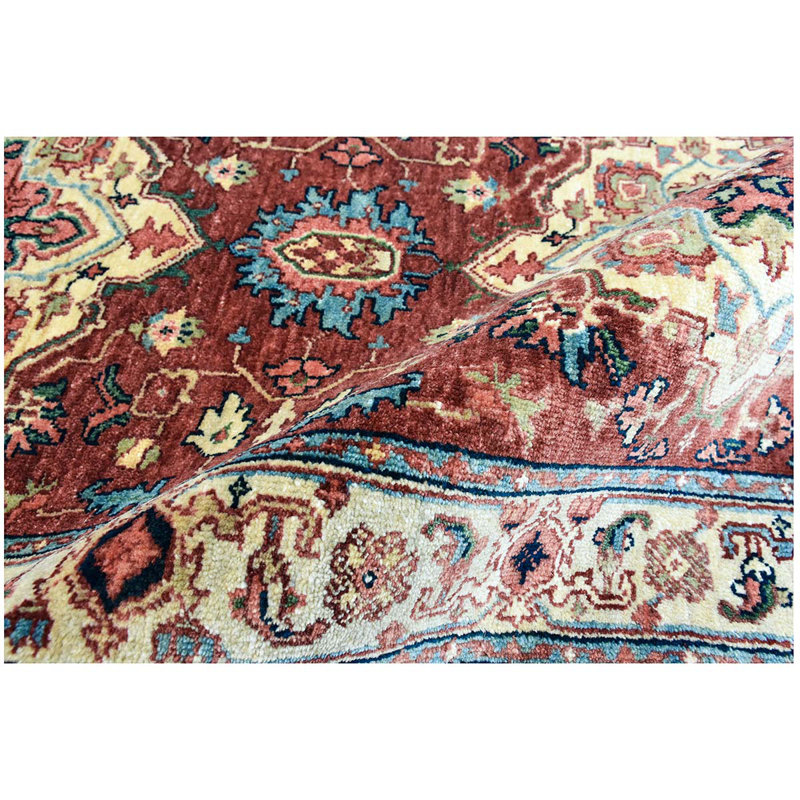 Elegant Wool Oriental Area Rug, Runner 2'6" x 6'