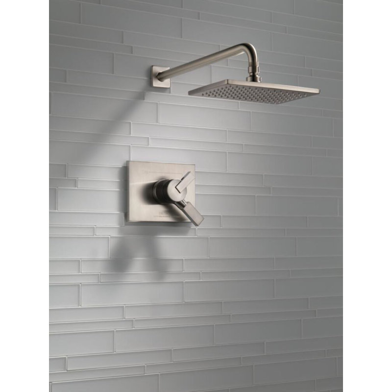 Robinet de douche Vero 17 Series avec moniteur, Acier Inoxydable