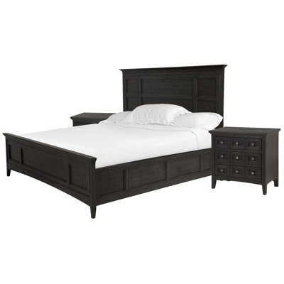 Sarenac Queen Panel Bed With 2 Nightstands