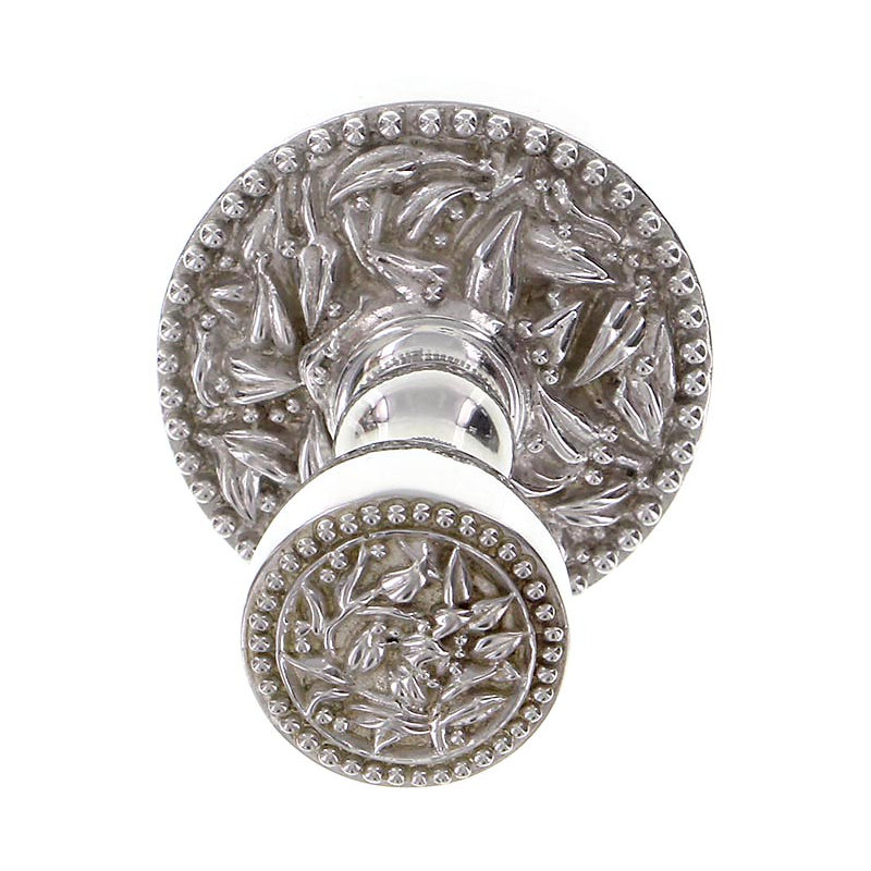 San Michele Robe Hook, Polished Nickel