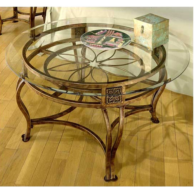 Clarkedale Glass Top Single Coffee Table
