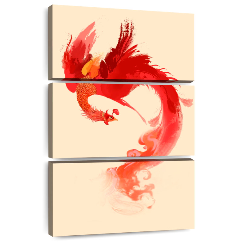Kelan Phoenix Bird, H 50 po x l 32 po