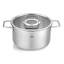 Marmite en acier inoxydable avec couvercle en verre Fissler Pure Collection-95034259