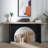 Console Table with Black Arch Base