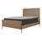 Stevie Sand Wash And Natural Cane Panel Bed-83647357