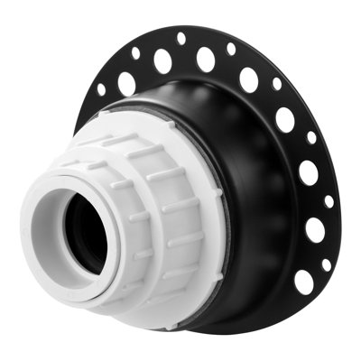 Ensemble de drain de baignoire autoportant avec 2 tuyaux de queue en laiton et adaptateur ABS