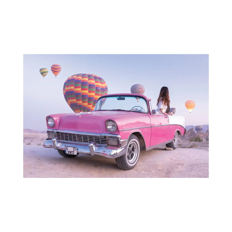 Classic Car Cappadocia II par David Clapp - Photographie sur toile tendue, H 8 po x l 12 po x P 0,75 po