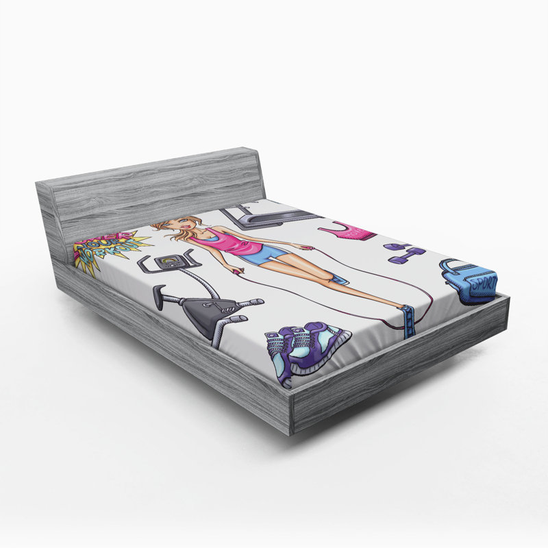Microfiber Fitted Sheet, Queen Fitted Sheet