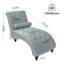Chaise longue rembourrée Holcroft-738104944