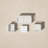 Lane 4-Person Patio Conversation Set with Acrylic Cushions-1385738569-1385738575