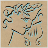 Apollo Giclee On Canvas by David Phoenix