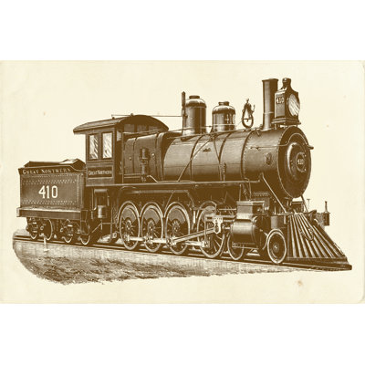 Train Engine I - Wrapped Canvas Print