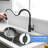 Kitchen Sink Faucet, Black Kitchen Faucets With Pull Out Sprayer Stainless Steel Kitchen Faucet-125225693