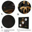 «Chic Black and Gold Perfume Bottle VIII», reproduction sur toile tendance-86548373-86548374