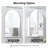 Poulton Recessed Frameless Medicine Cabinet with Mirror-1946367039-2009021148