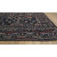 Smyrna Oriental Hand-Knotted Wool Charcoal Area Rug-1996962151