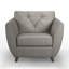 Marylin Leather Armchair-550847768-550478300