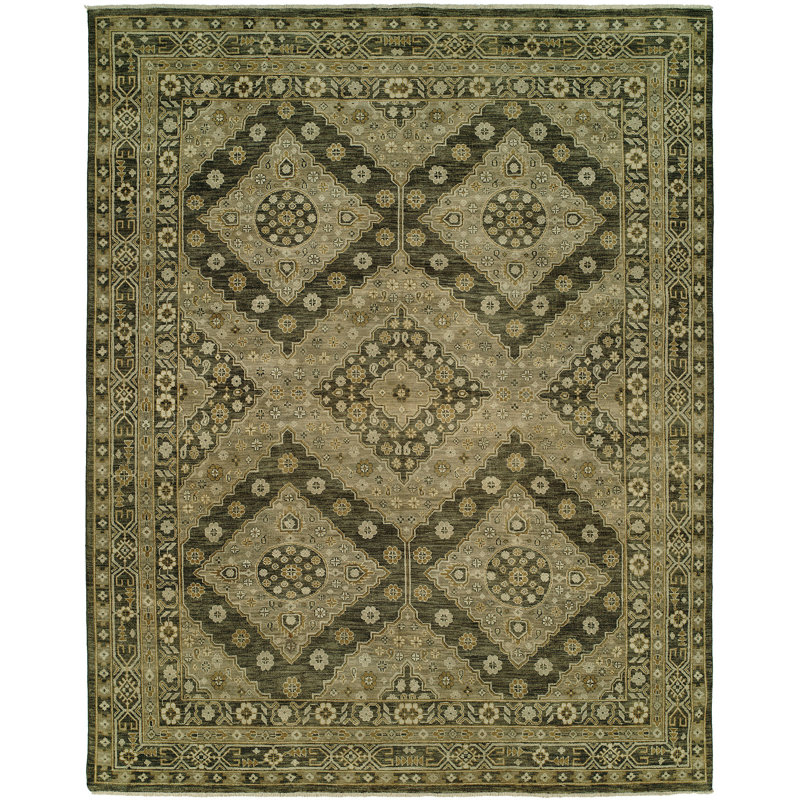 Severovic Wool Oriental Indoor Rug, Rectangle 4' x 6'