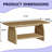 Double Layer Coffee Table-876955753