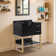 Shampoo Station with Backwash Sink with Faucet, 2 Drawers & Storage Shelf