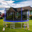 14 pi pour enfants avec filet de sécurité pour enclos extérieur pour grand trampoline-120886495