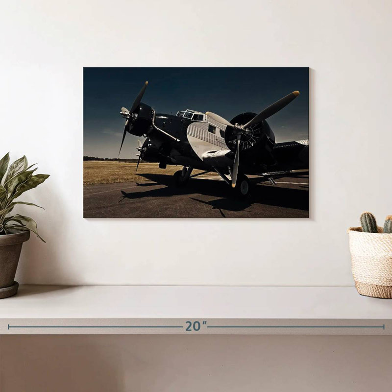 Avion Junkers Ju 52, H 8 po x l 12 po