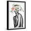 Naked Flower Crown - Single Picture Frame Painting-618247835