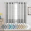 Paire de rideaux semi-transparents avec œillets Hywell-1268837088-1268837112